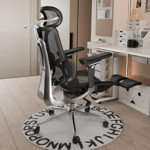 Hbada E3 Pro Ergonomic Office Chair, Big and Tall Office Chair - with 3-Zone Dynamic Lumbar Support, 4D Adjustable Headrest, 6D Adjustable Armrests, Swivel, Black