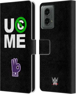 Head Case Designs Officially Licensed WWE John Cena Cenation Respect Superstars 9 Leather Book Wallet Case Cover Compatible with Motorola Moto G (2024)