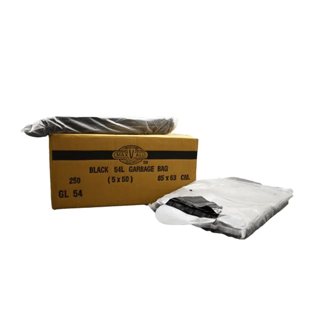Heavy Duty 60L Garbage Bag 85x63cm - 250/CTN