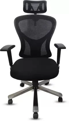 High Back Director Office Chair with Chrome Base