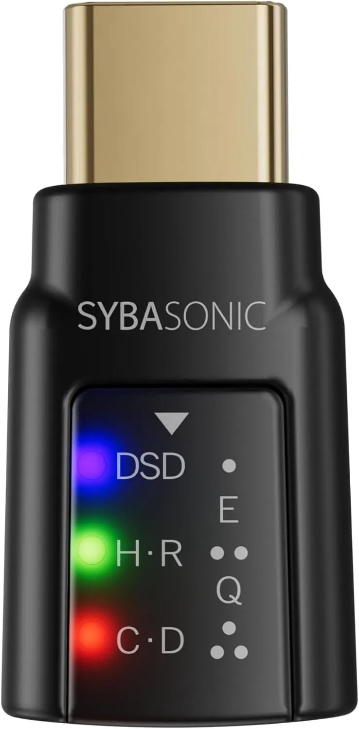 High-Resolution USB-C DAC Audio Adapter for Enhanced Mobile Audio