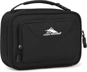 High Sierra Single Compartment Lunch Bag, Black, One Size