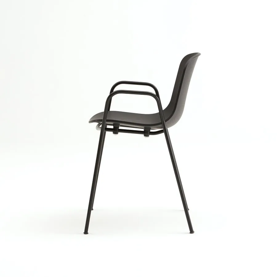 Holi Stackable Chair Solid w/Arms