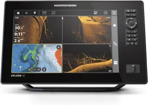 Humminbird XPLORE Series GPS Fish Finder MEGA Side Imaging  & HD Touchscreen Display