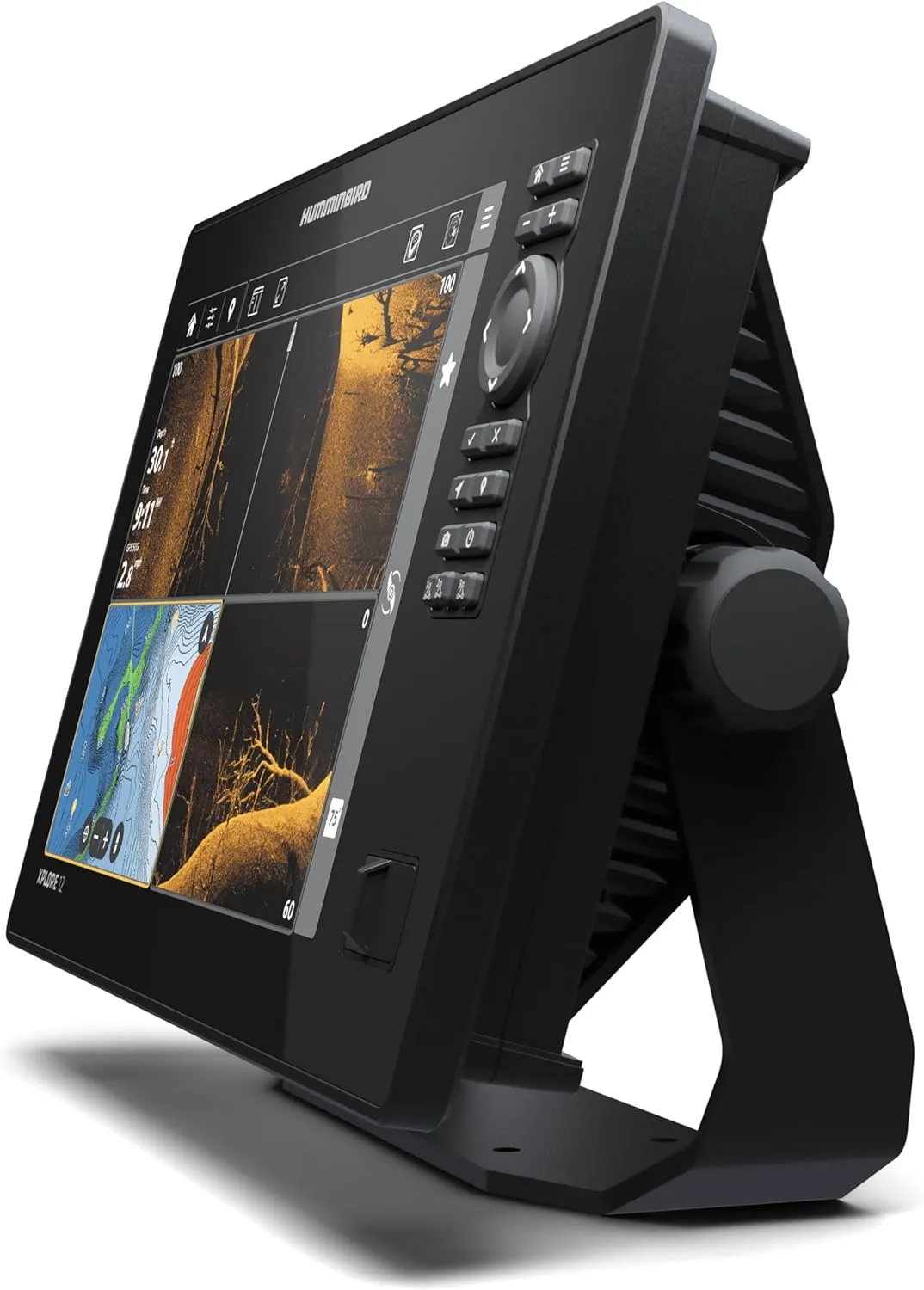 Humminbird XPLORE Series GPS Fish Finder MEGA Side Imaging  & HD Touchscreen Display