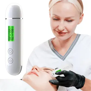 Hydration Monitor,Corneometer Skin Hydration Meter,Skin Analysis Machine Professional,Multifunctional Hydration Test and Tracking Device for Skincare with LCD,Skin Hydration Tester