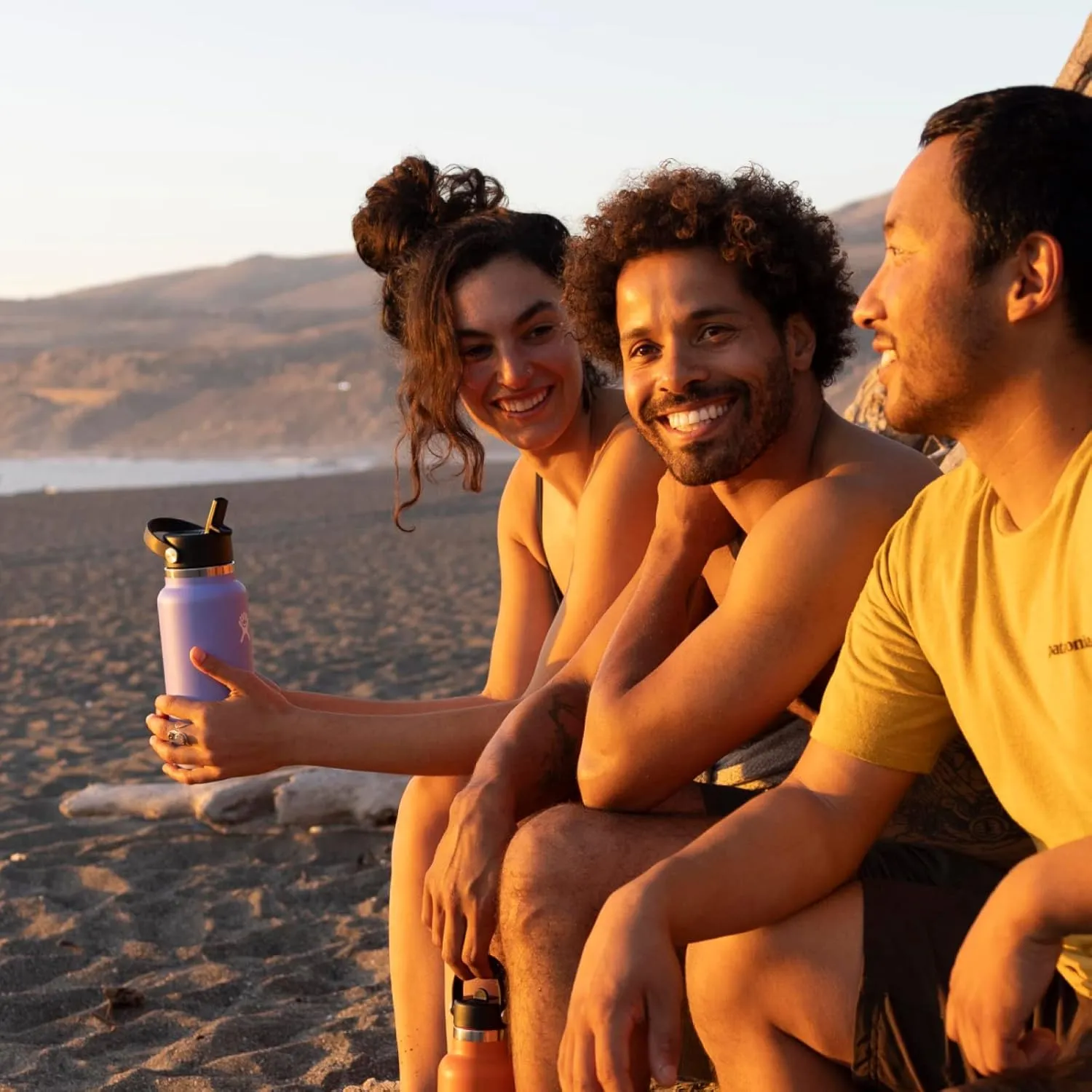 Hydro Flask Wide Flex Straw Cap Lupine 40 Oz