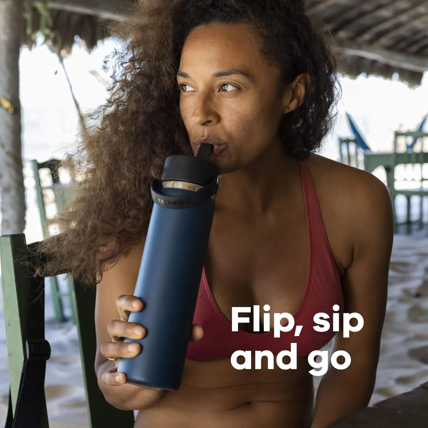 Hydro Flask Wide Flex Straw Cap Lupine 40 Oz