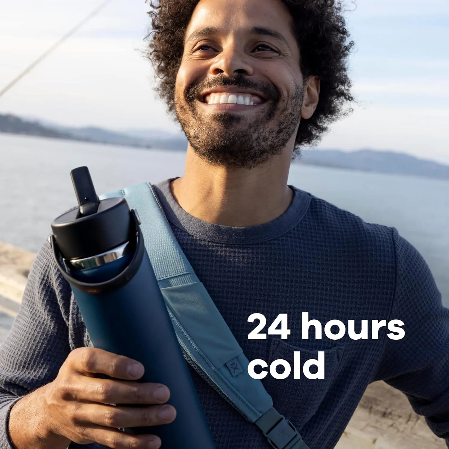 Hydro Flask Wide Flex Straw Cap Lupine 40 Oz