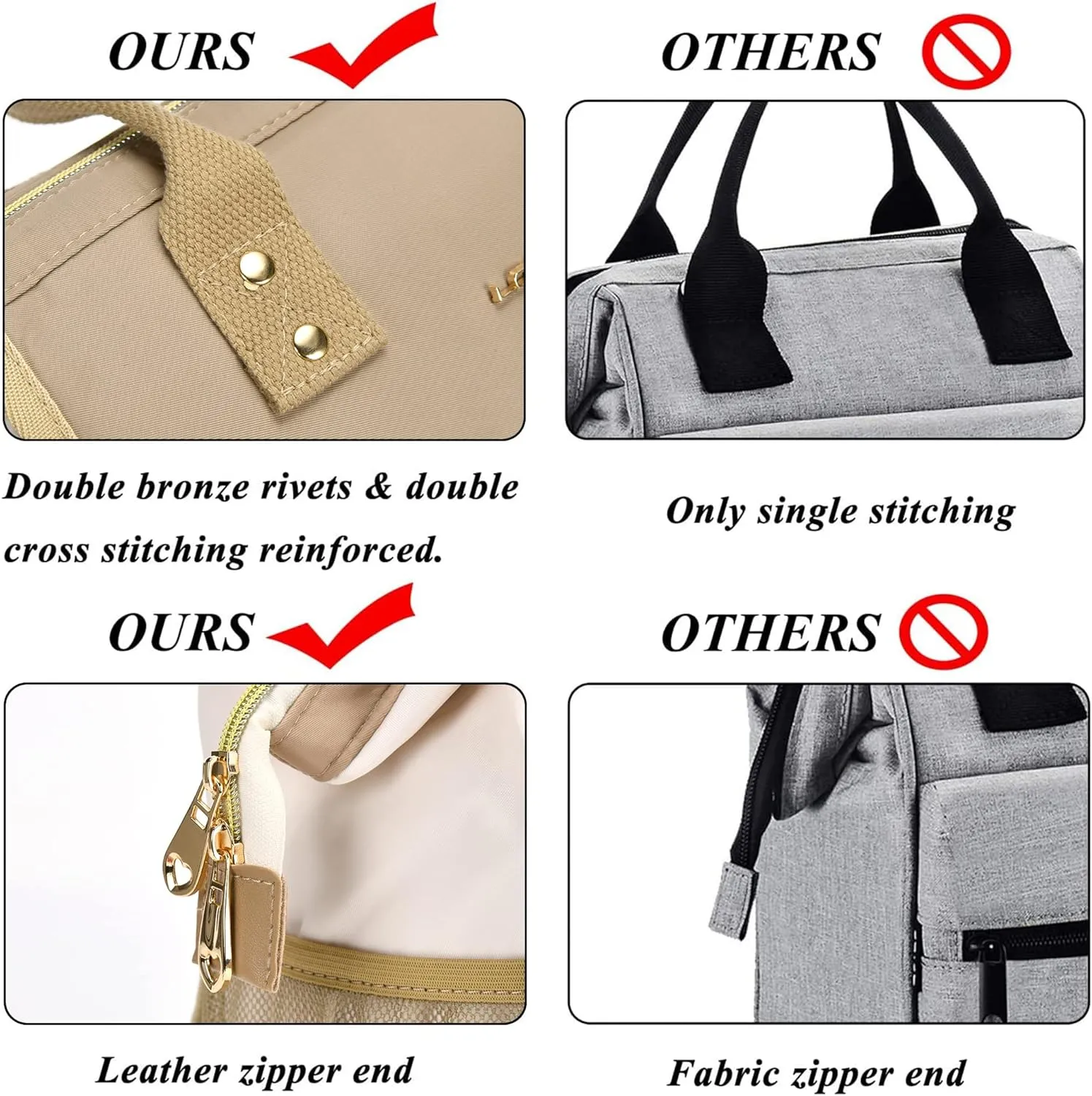 Initial Lunch Bag Women, Cooler Insulated Lunch Bag, Large Adult Leakproof Lunch Box for Picnic Work, Personalized Tote Bag, Birthday Gifts/Mother's Day Gifts, Letter R.