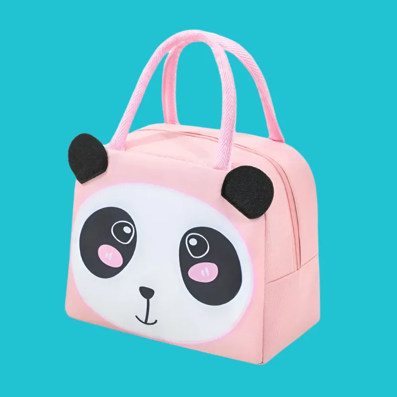 Insulated Animal Lunch Bag for Kids – Durable, Leakproof Thermal Lunchbox with Fun Cartoon Design for School, Picnics, or Daycare Meals