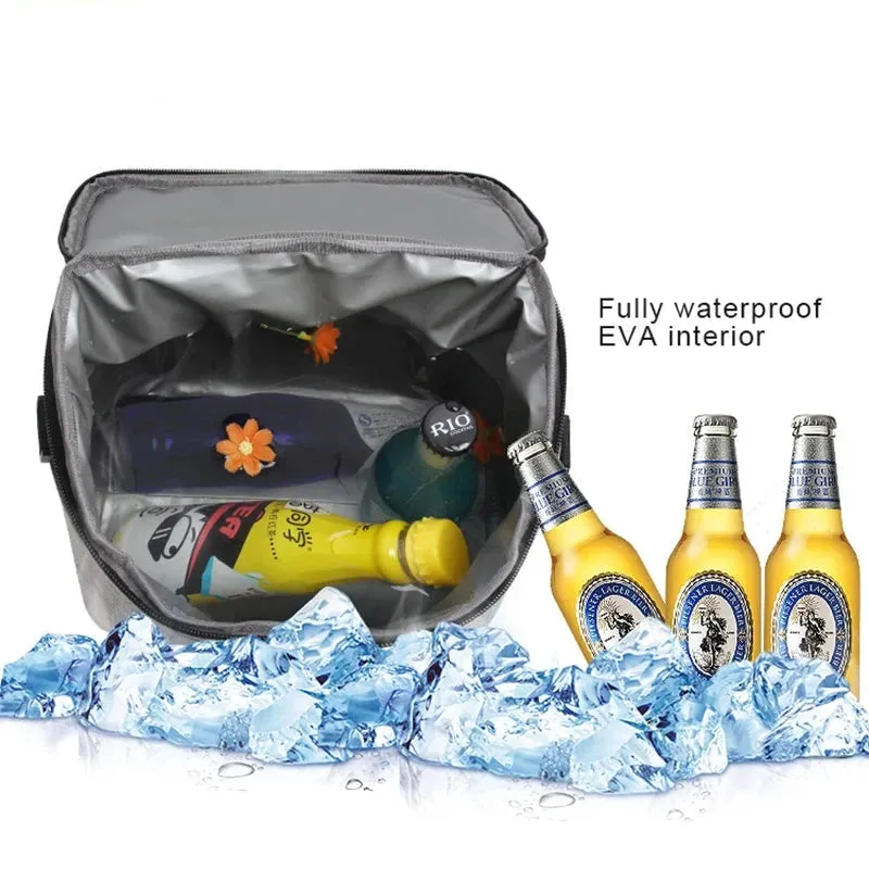 Insulated Cooler Bag Leakproof Portable Cooler Lunch Box