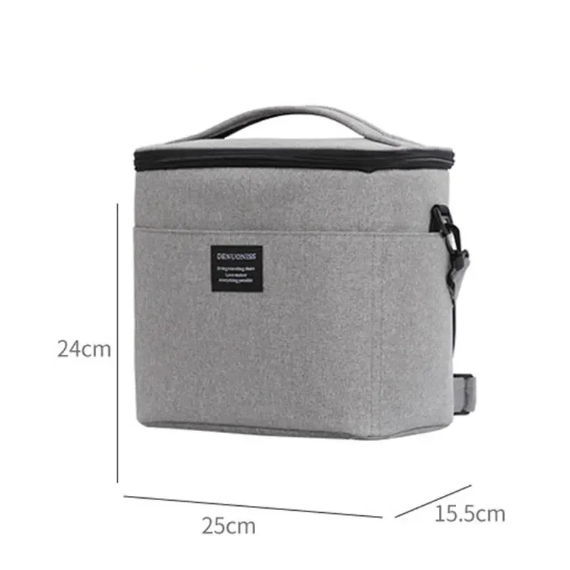 Insulated Cooler Bag Leakproof Portable Cooler Lunch Box