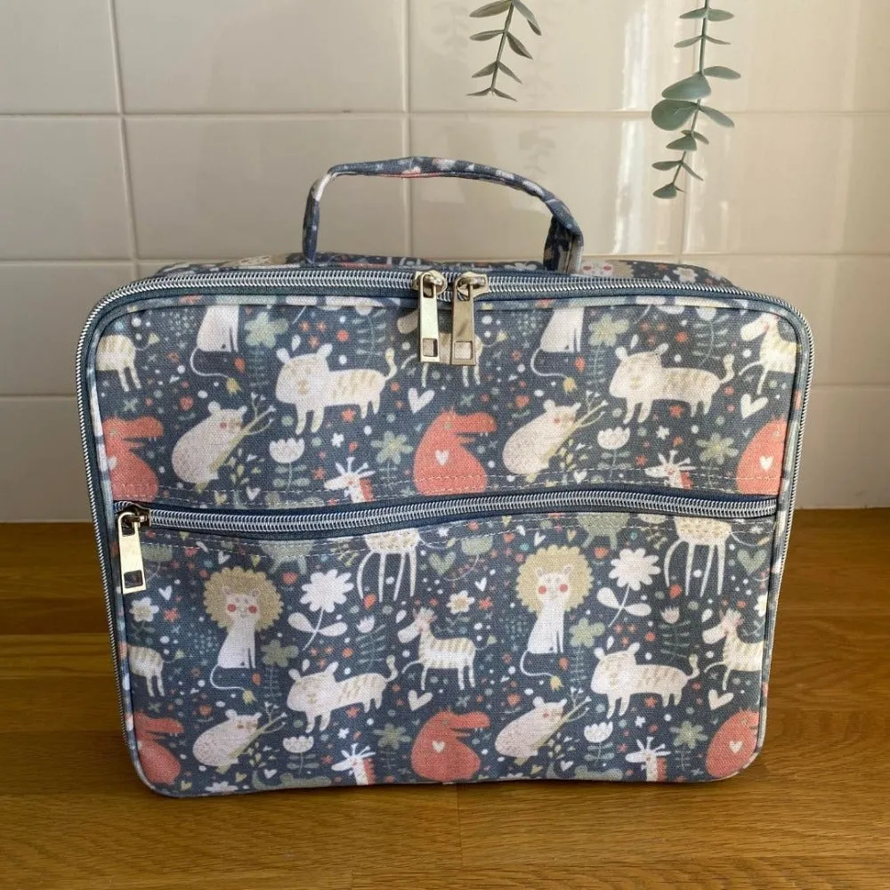 Insulated Lunch Bag - Animals