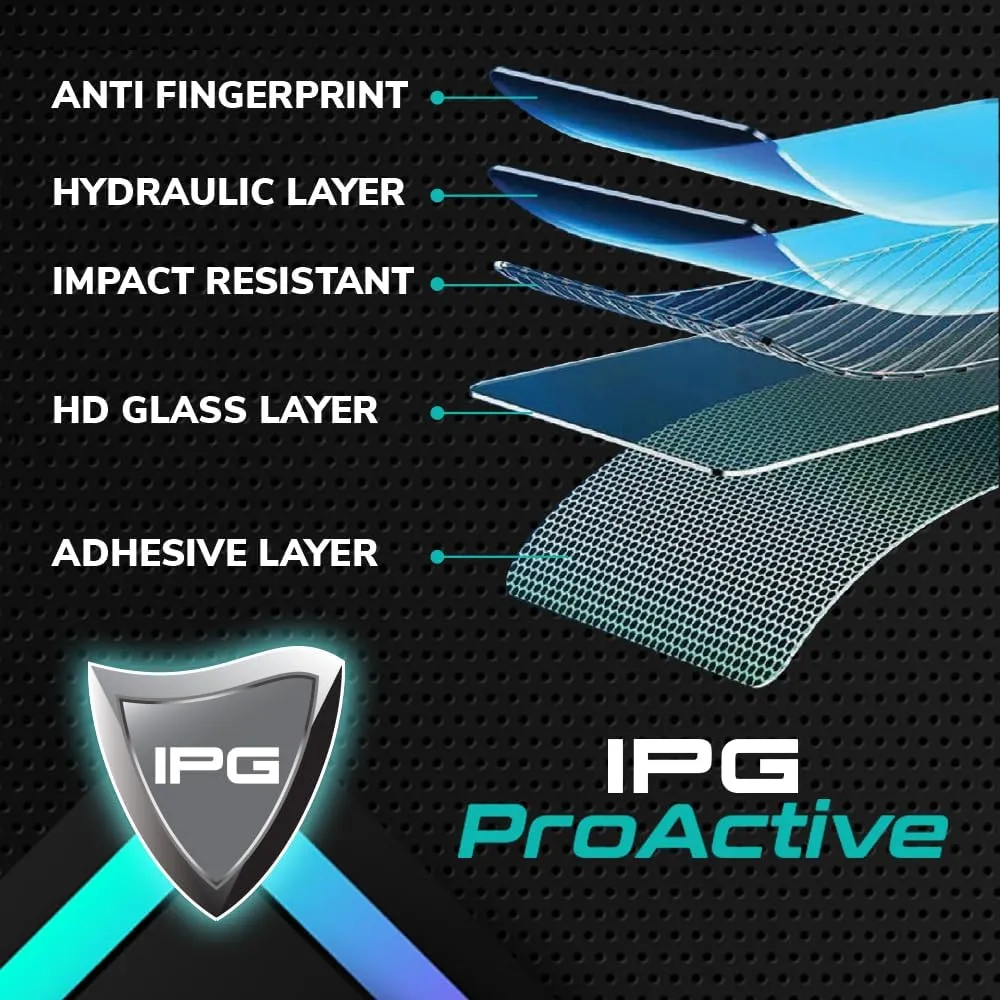 IPG ProActive for Garmin Dezl OTR620 - OTR610 6 inch GPS Truck Navigator Display 9H Hardness Screen Protector Smooth Glass Touch Ultra Responsive High Clarity Anti Scratch Smudge & Shock Proof for ProActOTR610