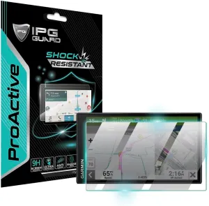 IPG ProActive for Garmin Dezl OTR620 - OTR610 6 inch GPS Truck Navigator Display 9H Hardness Screen Protector Smooth Glass Touch Ultra Responsive High Clarity Anti Scratch Smudge & Shock Proof for ProActOTR610