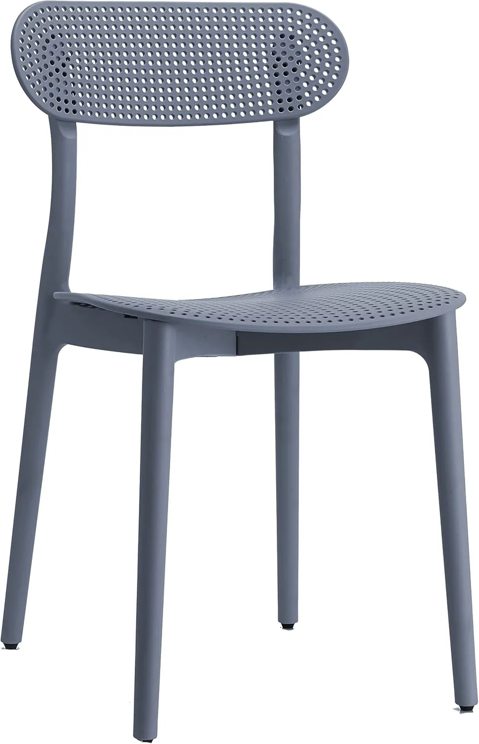 ISL Furnishings- Zuho Modern Indoor Outdoor Chair (2, Anchor Grey)