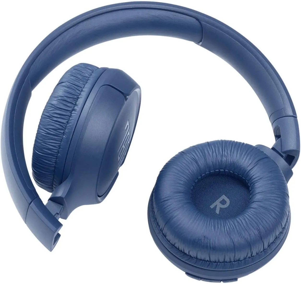 JBL Tune 510BT: Wireless On-Ear Headphones with Purebass Sound - Blue (Renewed)