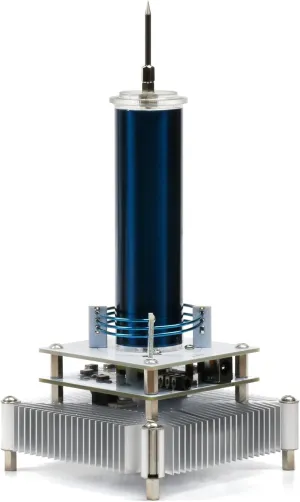 Joytech Music Tesla Coil Acrylic Base Shell Arc Plasma Loudspeaker Wireless Transmission Experiment Desktop Toy Model (YS03)