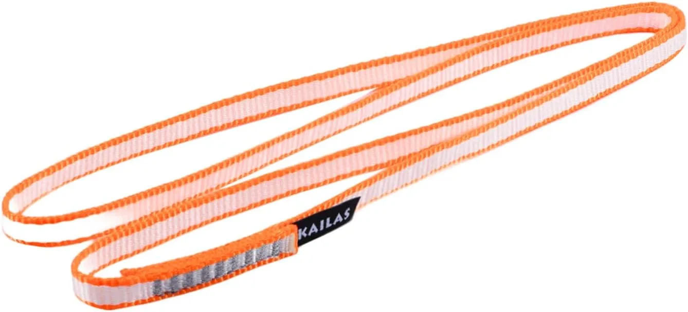 KAILAS 16mm Nylon Climbing Sling 22KN Runner 60cm 80cm Tubular Webbing for Rock Climbing Rappelling Outdoor Activities