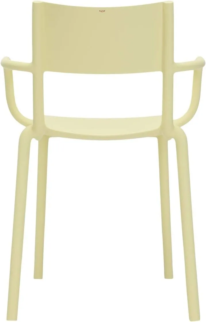 Kartell Generic A Chair, Yellow, 52.5 x 52 x 79 cm
