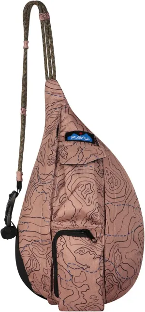 KAVU Mini Rope Sling Pack with Adjustable Rope Shoulder Strap