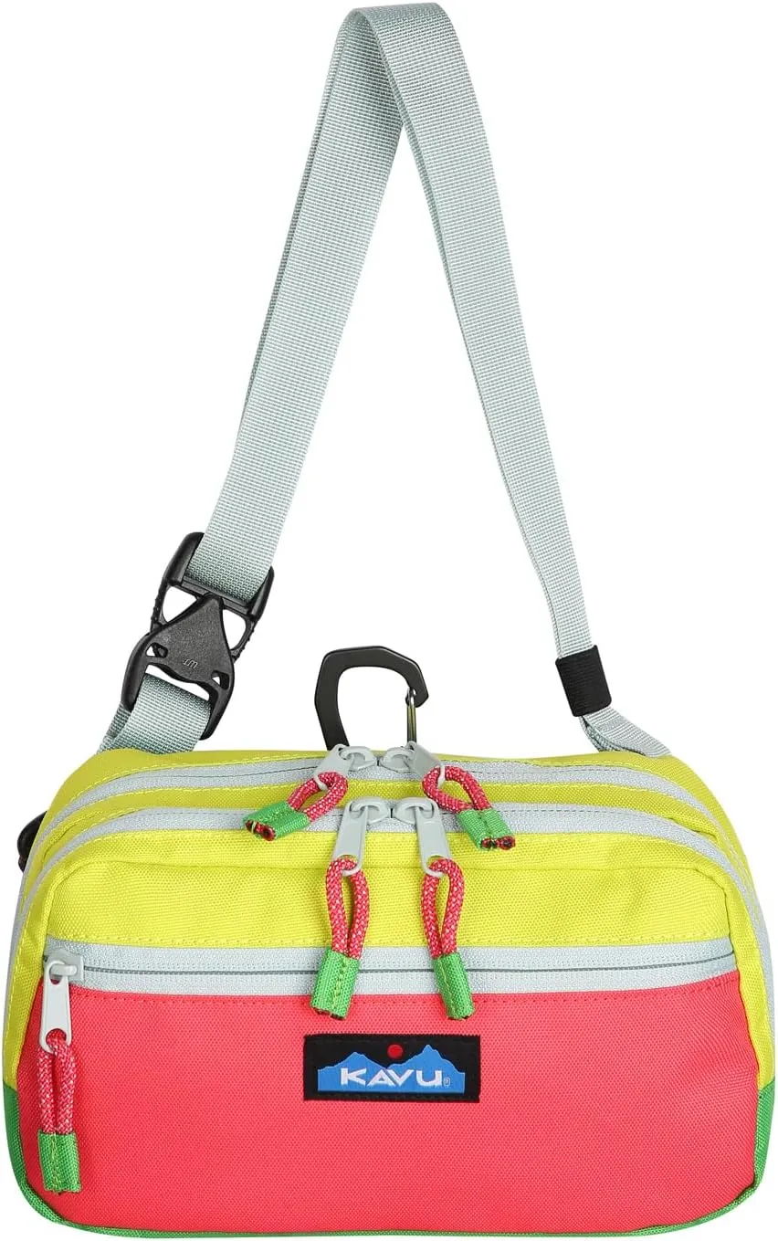 KAVU Takealong Accessory Kit Pouch with Detachable Strap - Carnival