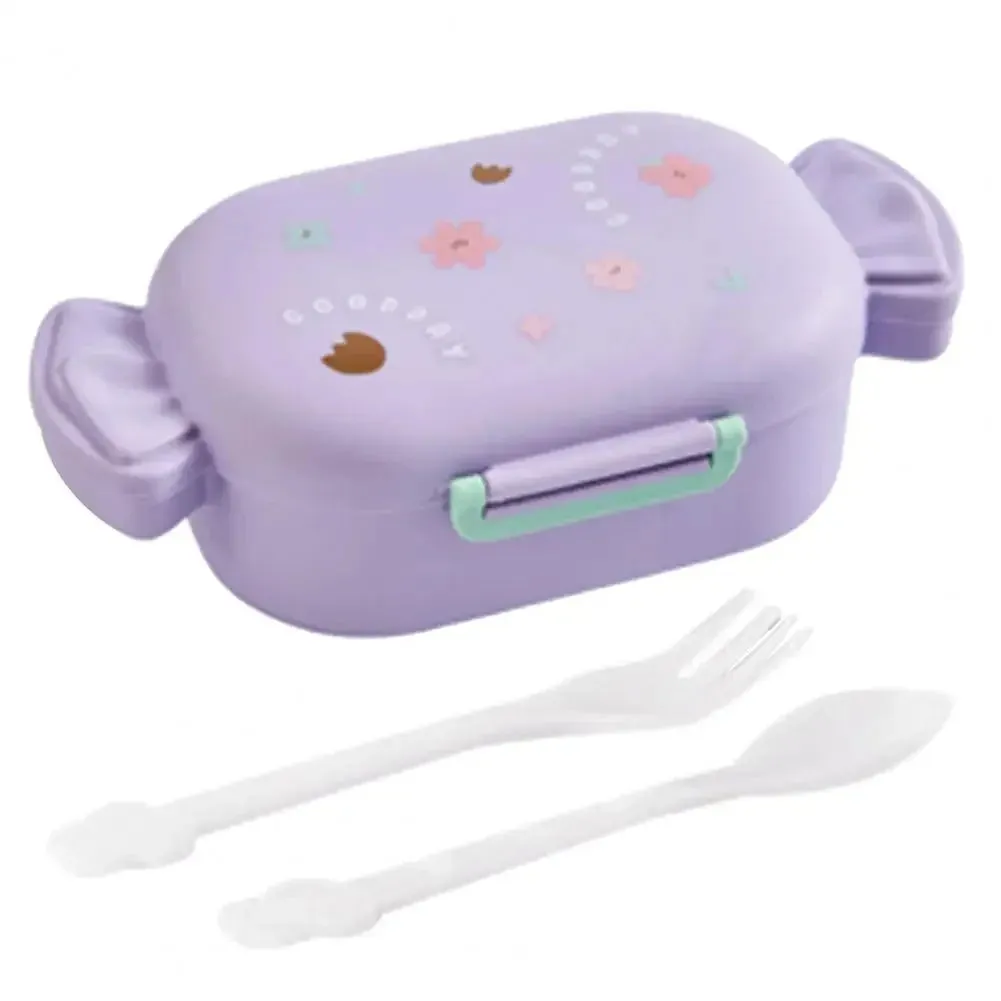 Kawaii Bento Lunch Box 🐸💕 - Adorable Leakproof Food Container for Kids & Toddlers | Perfect for School, Picnics & Travel! 🍱✨
