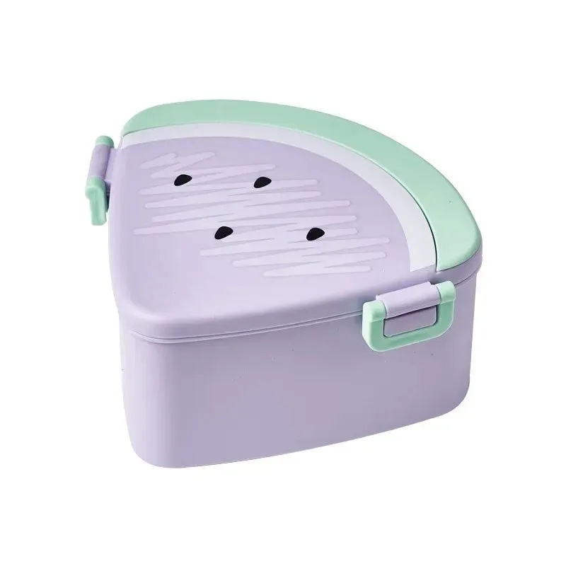 Kawaii Bento Lunch Box 🐸💕 - Adorable Leakproof Food Container for Kids & Toddlers | Perfect for School, Picnics & Travel! 🍱✨