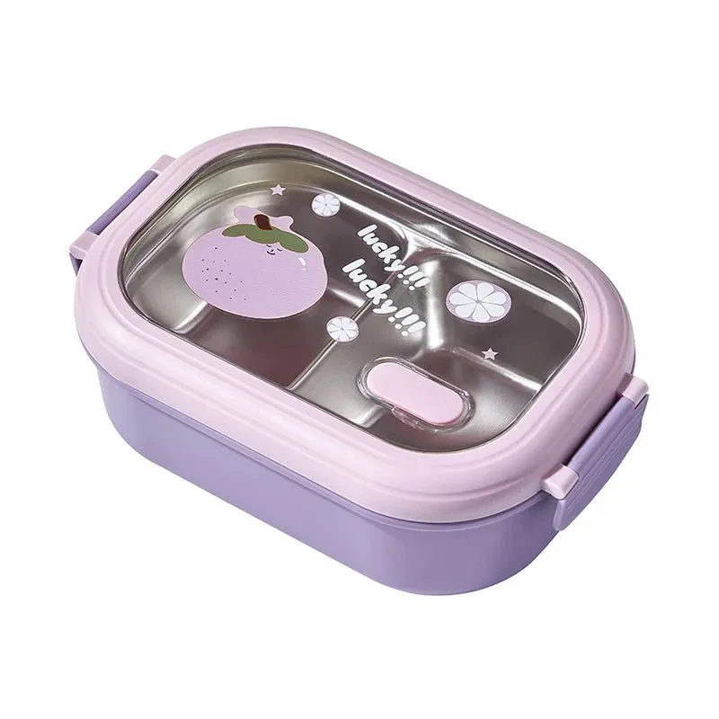 Kawaii Cartoon Leakproof Bento Box