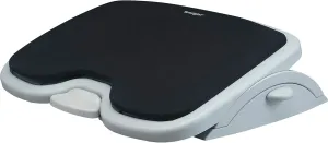 Kensington Foot Rest For Under Desk At Work, Smartfit Comfort Memory Foam Angle and Height Adjustable Footrest, Non-Skid Foot Stool For Under Office Desk, White/Black K56144USF