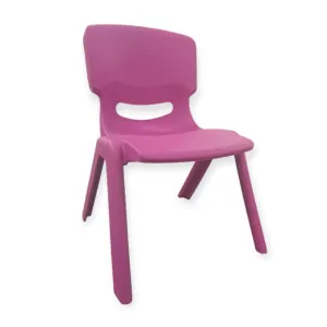 Kids Strong Stackable Plastic Chair Cerise Pink