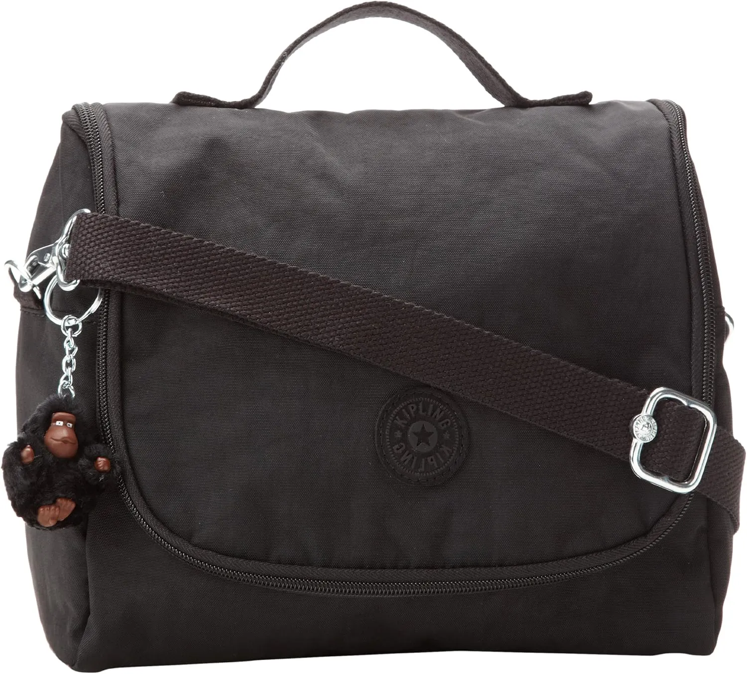 Kipling womens Kichirou Black Insulated Lunch Bag, black, One Size