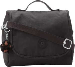 Kipling womens Kichirou Black Insulated Lunch Bag, black, One Size