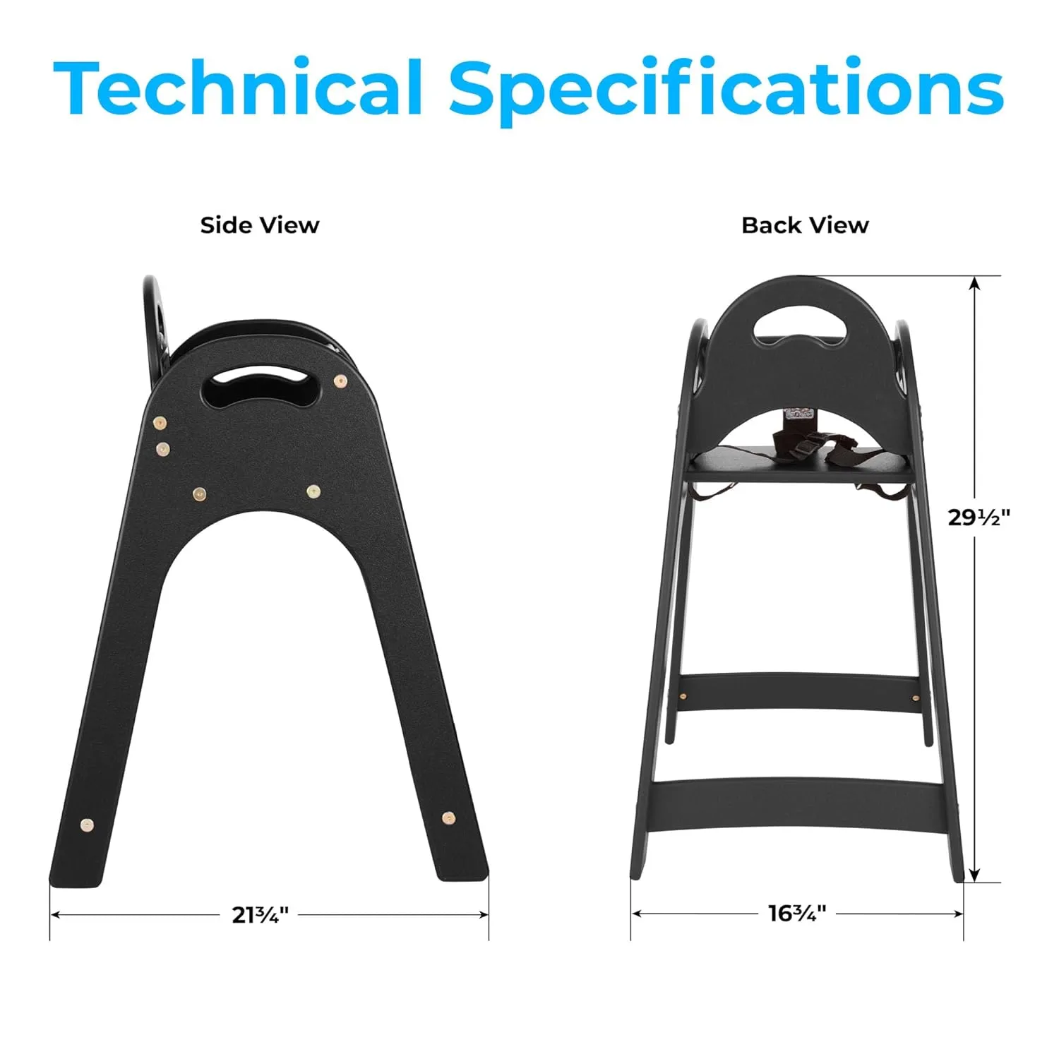 Koala Kare Designer High Black, Assembled