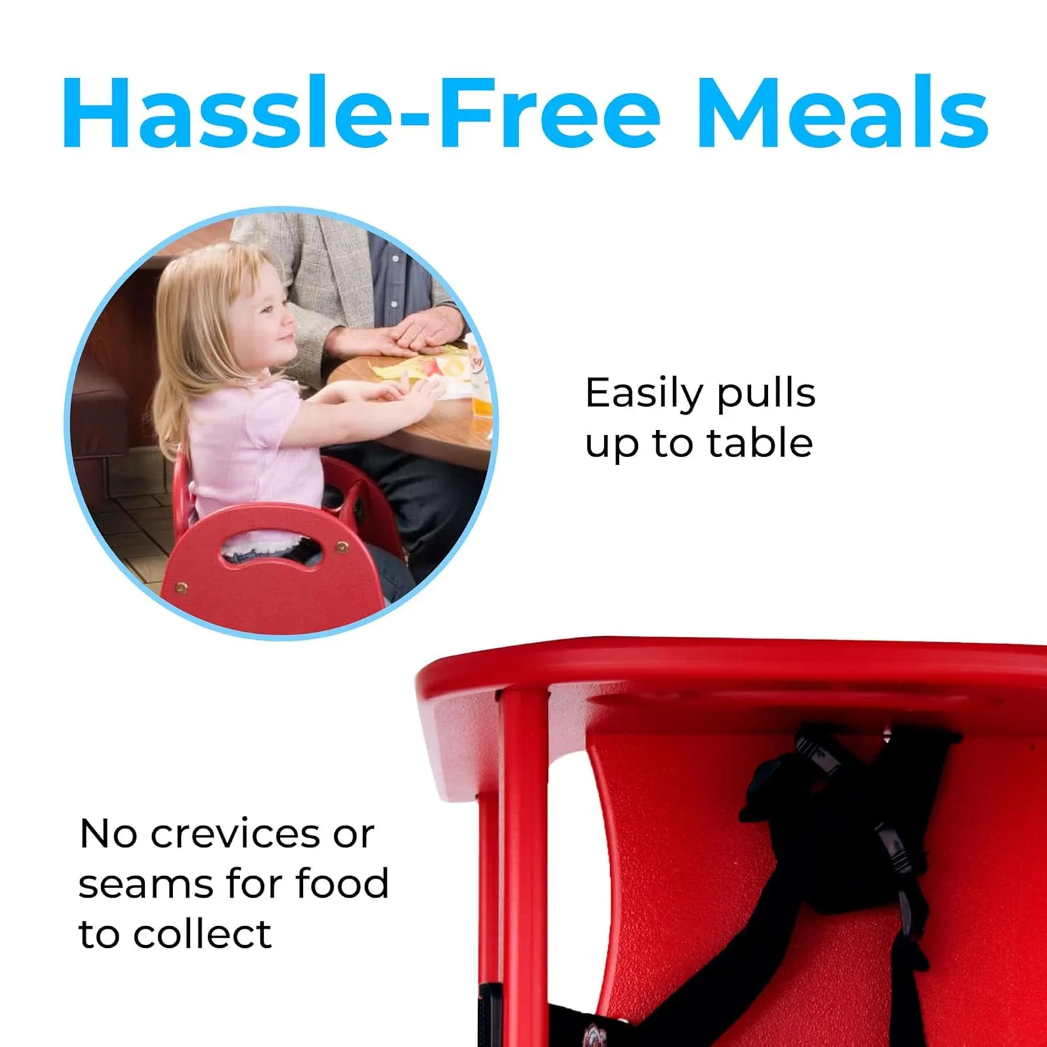 Koala Kare KB105-03 Designer High Chair Red