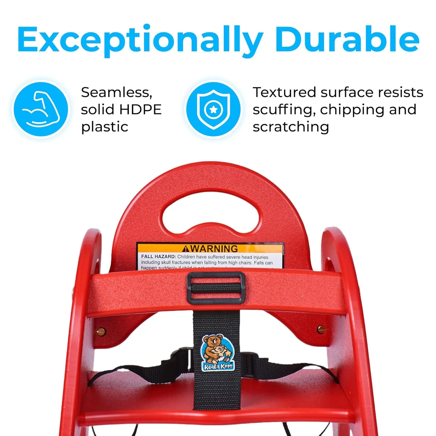 Koala Kare KB105-03 Designer High Chair Red