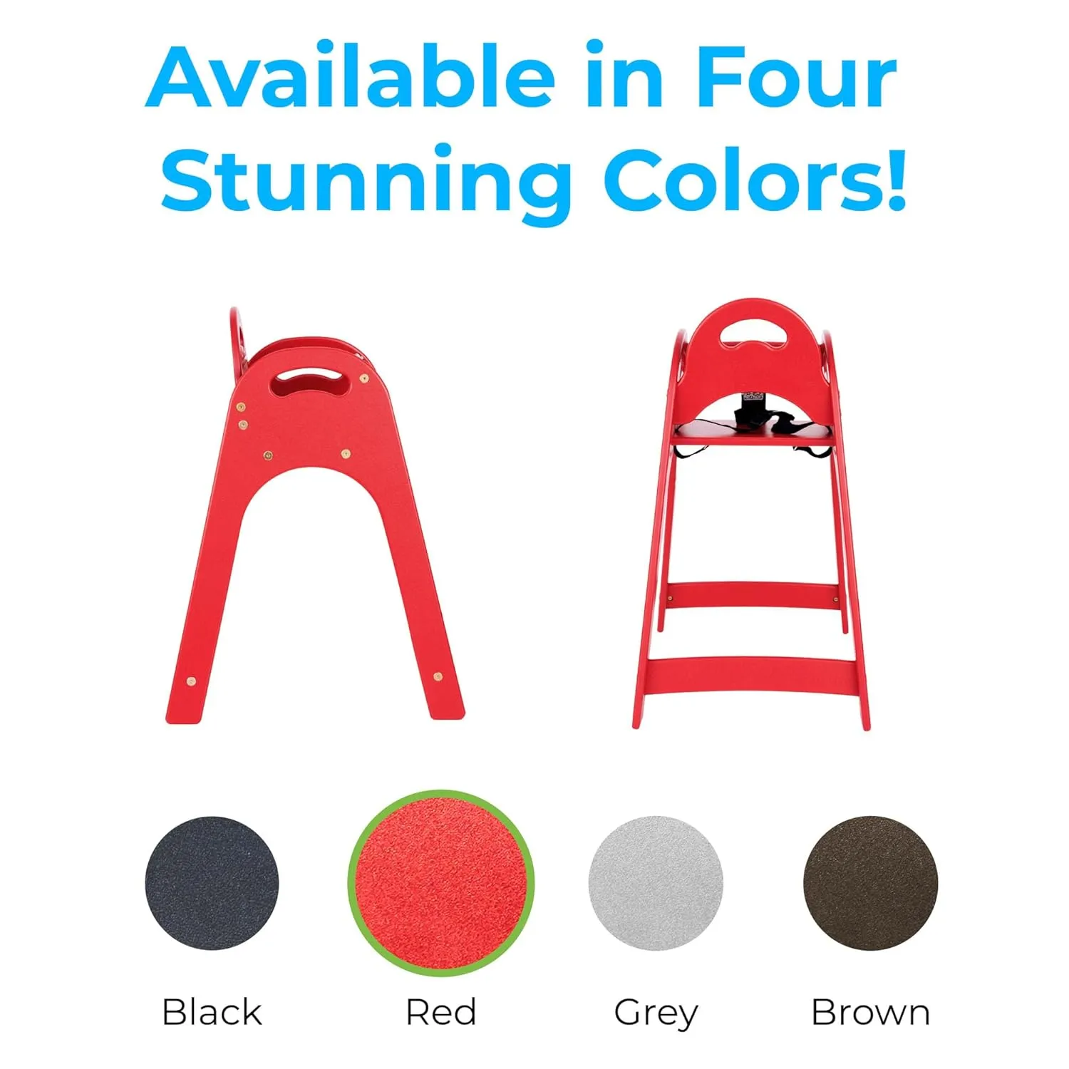 Koala Kare KB105-03 Designer High Chair Red
