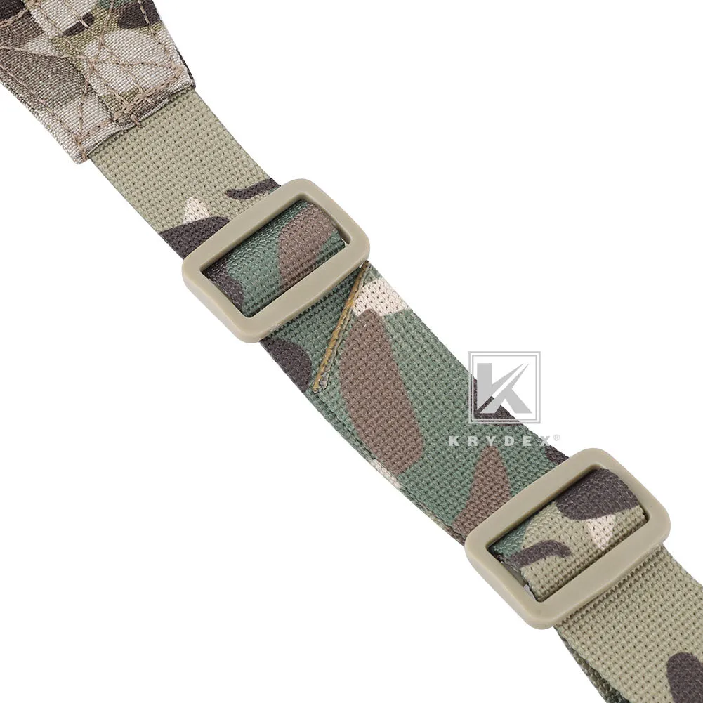 KRYDEX MK2 Sniper Sling Lightweight Tactical Wide Padded 2 Point Quick Adjustable Rifle Gun Sling