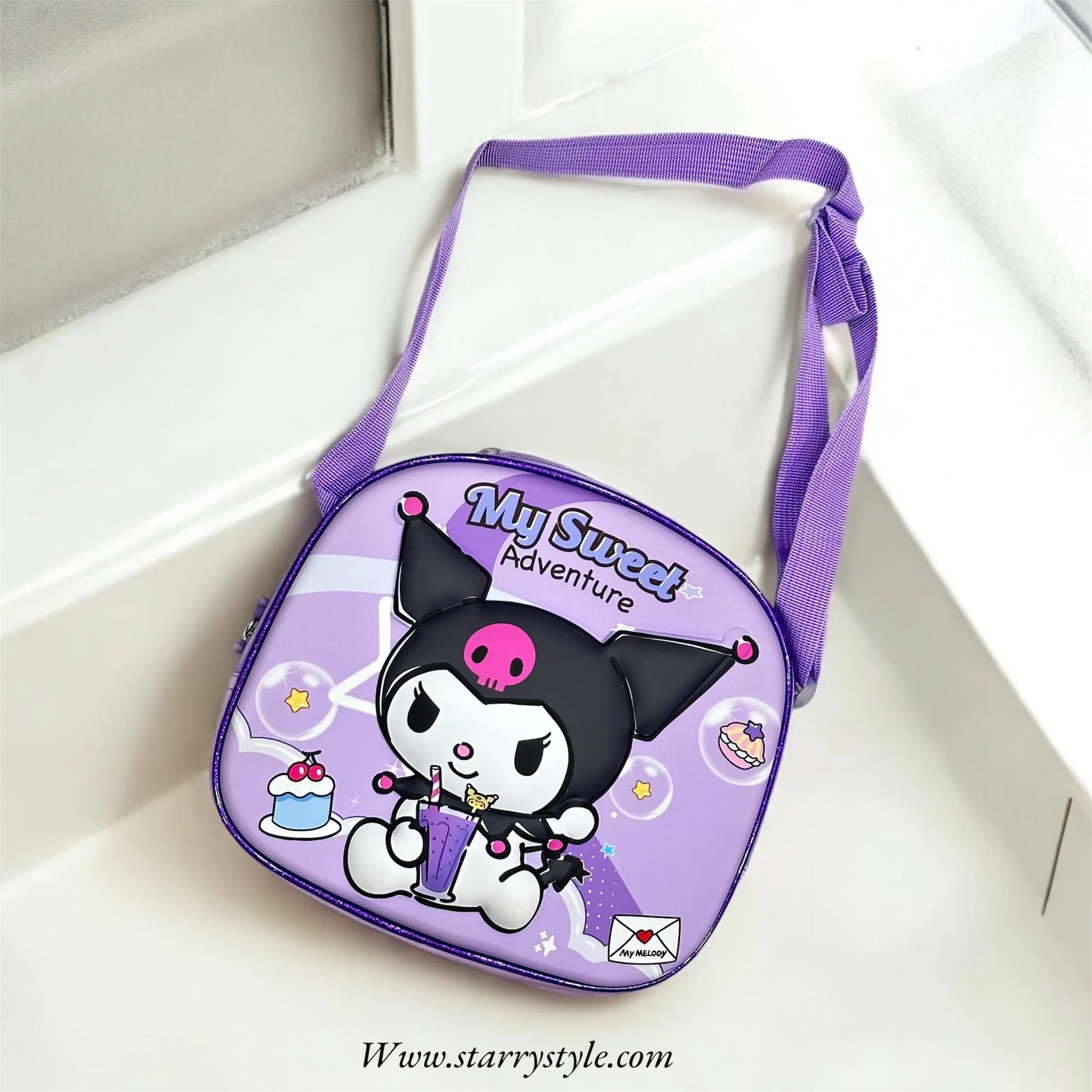 Kuromi Lunch Box Bag | Insulated