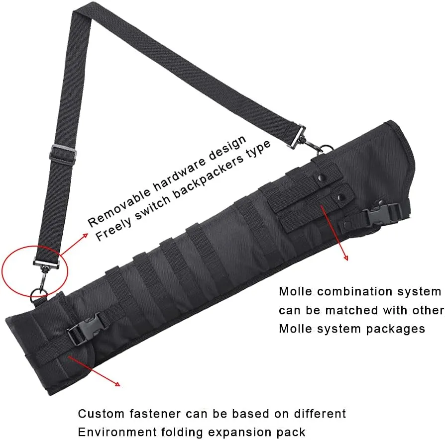 Kylebooker 34 inch Tactical Shotgun Scabbard Rifle Gun Holster