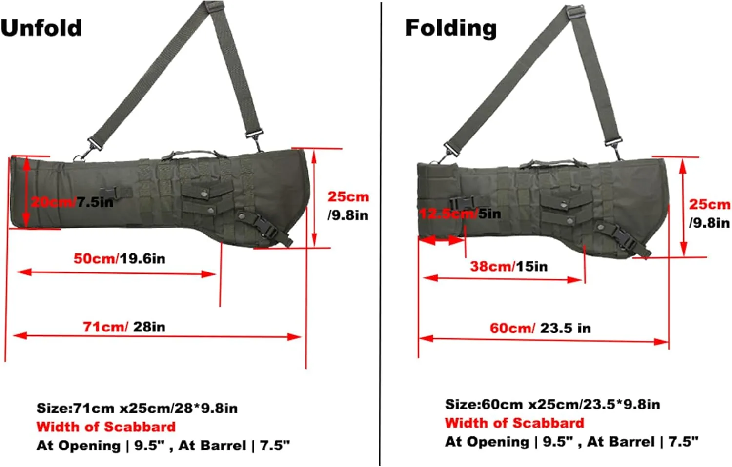 Kylebooker Tactical Rifle Scabbard