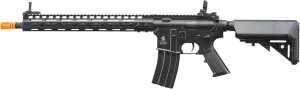 Lancer Tactical 15'' Keymod Carbine RIS M4 Airsoft AEG Rifle-Black-Battery & Charger Included