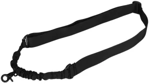 Lancer Tactical Single Point Sling - Black - Adjustable & Durable