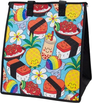 Large Insulated Lunch Bag - Carousel Sky