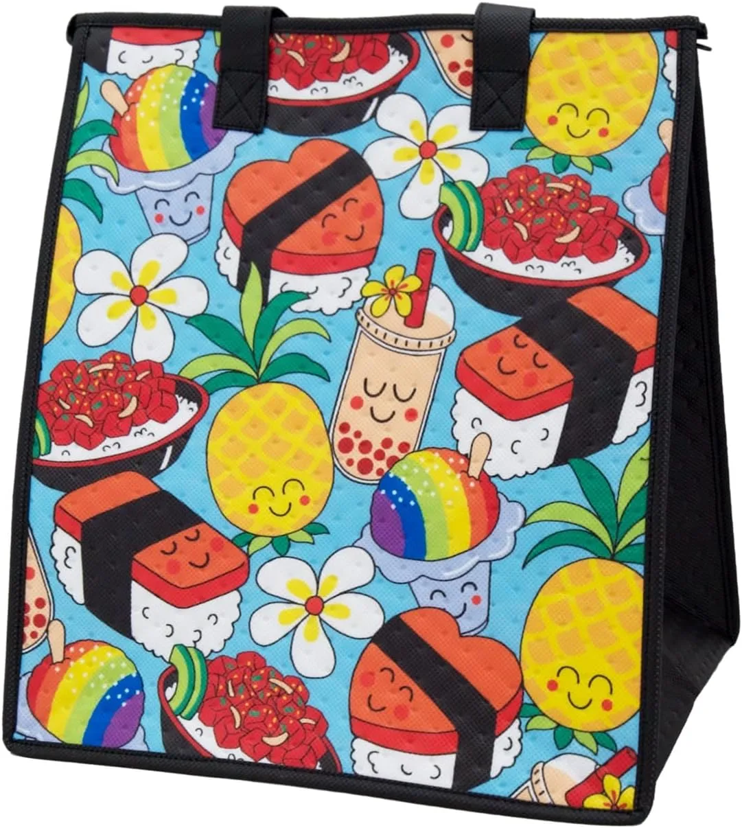 Large Insulated Lunch Bag - Carousel Sky