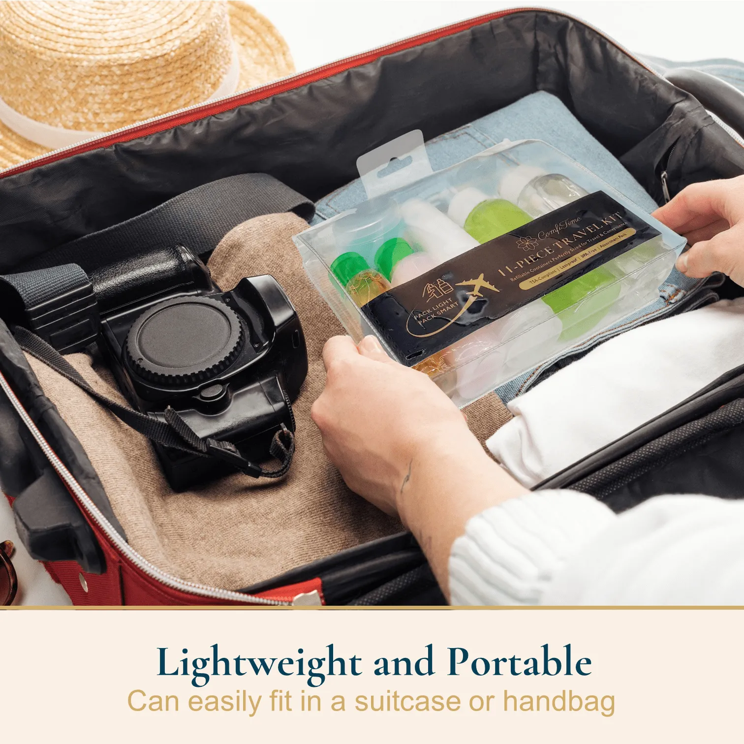 Leakproof Travel Bottles for Toiletries