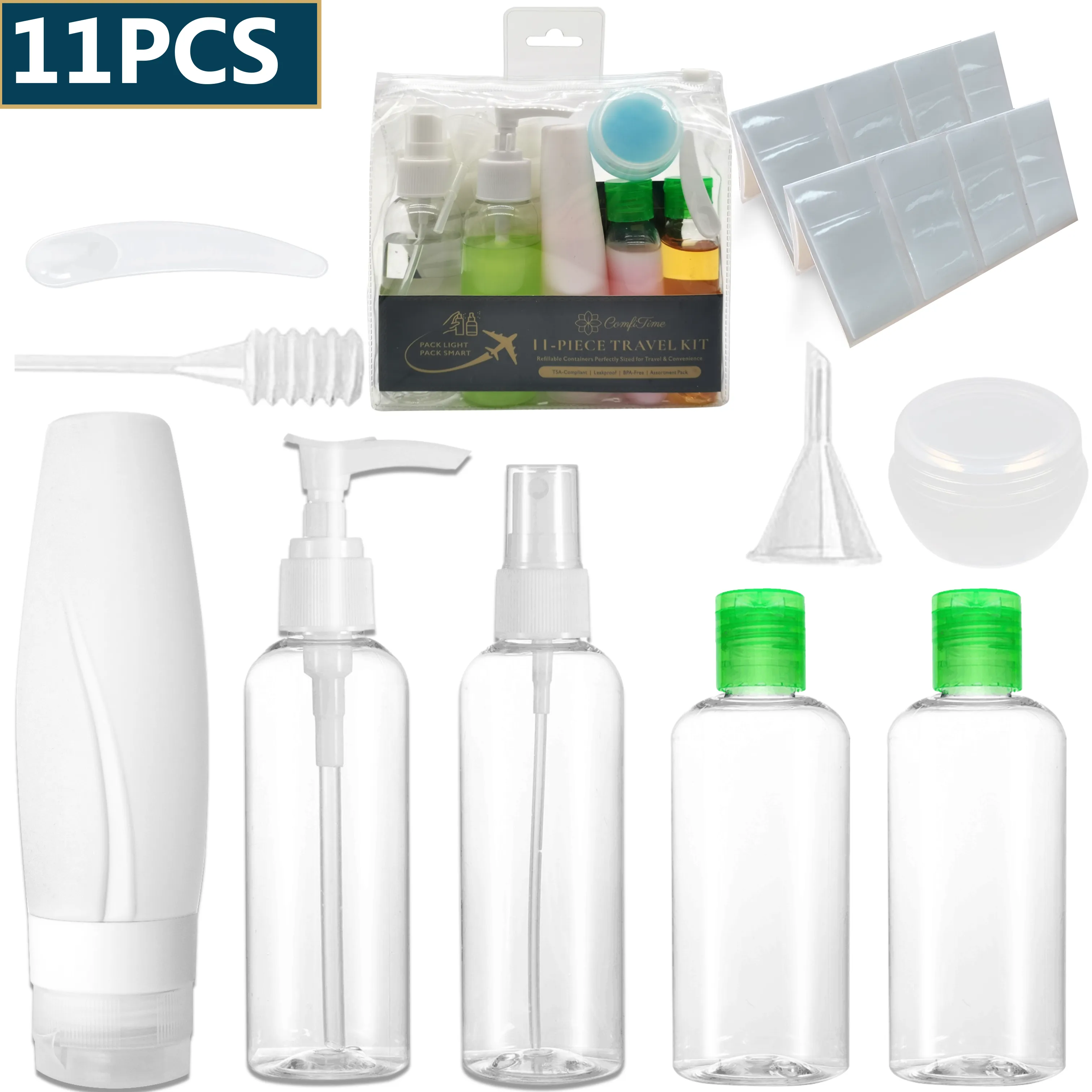 Leakproof Travel Bottles for Toiletries