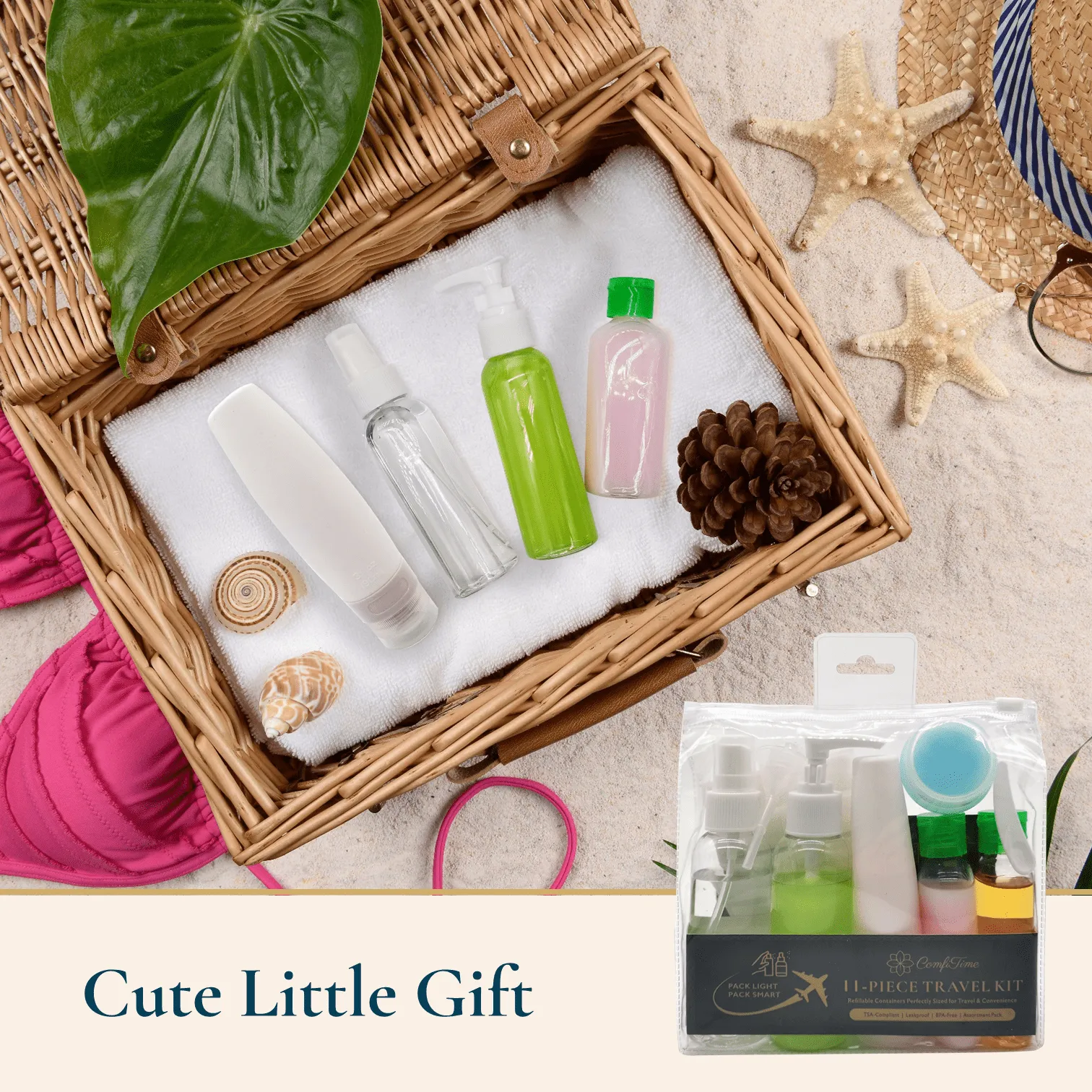 Leakproof Travel Bottles for Toiletries