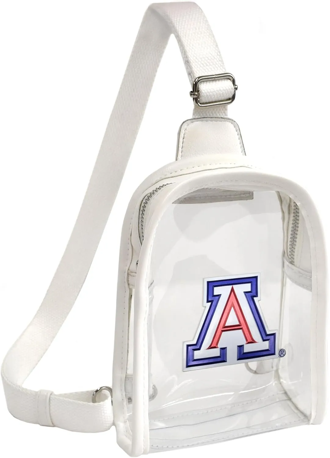 Littlearth NCAA Arizona Wildcats - Clear Mini Sling With Team's 3D Logo